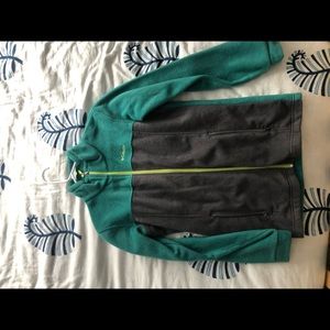 Teal fleece